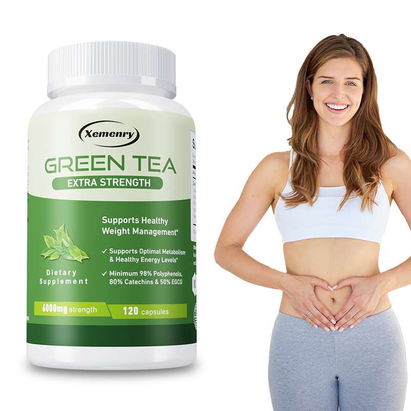 Green Tea Extract Fat - Green Tea Capsules - Boosts Metabolism,