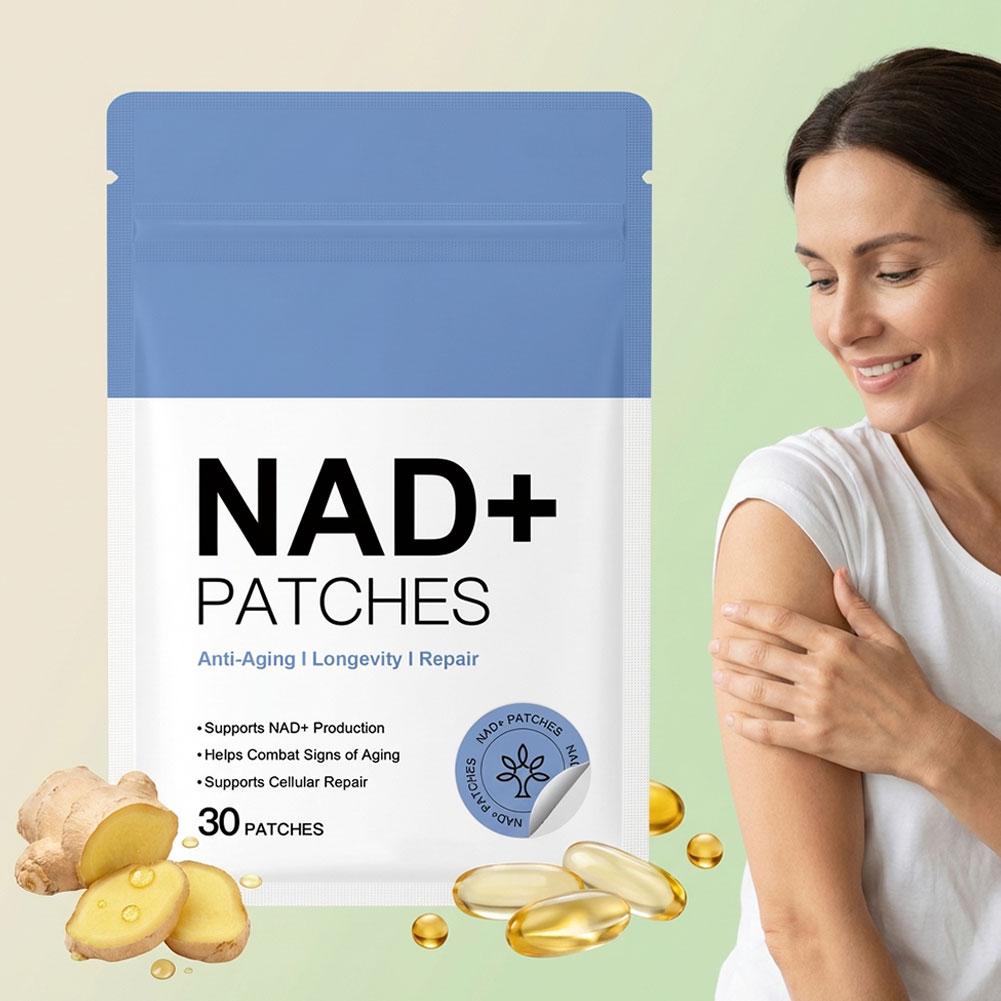NAD+ Transdermal Patches with  - Green Tea Extract Fat recension och pris