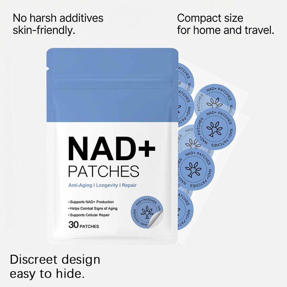 NAD+ Transdermal Patches with  - Green Tea Extract Fat recension och pris