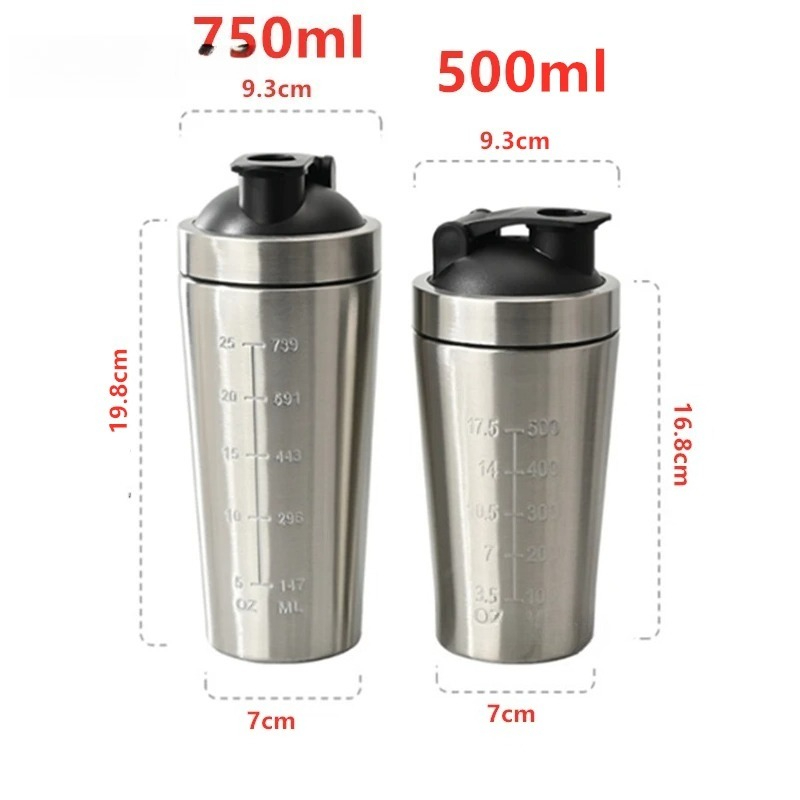 1pcs Stainless Steel Protein P - Whey Protein Isolate recension och pris