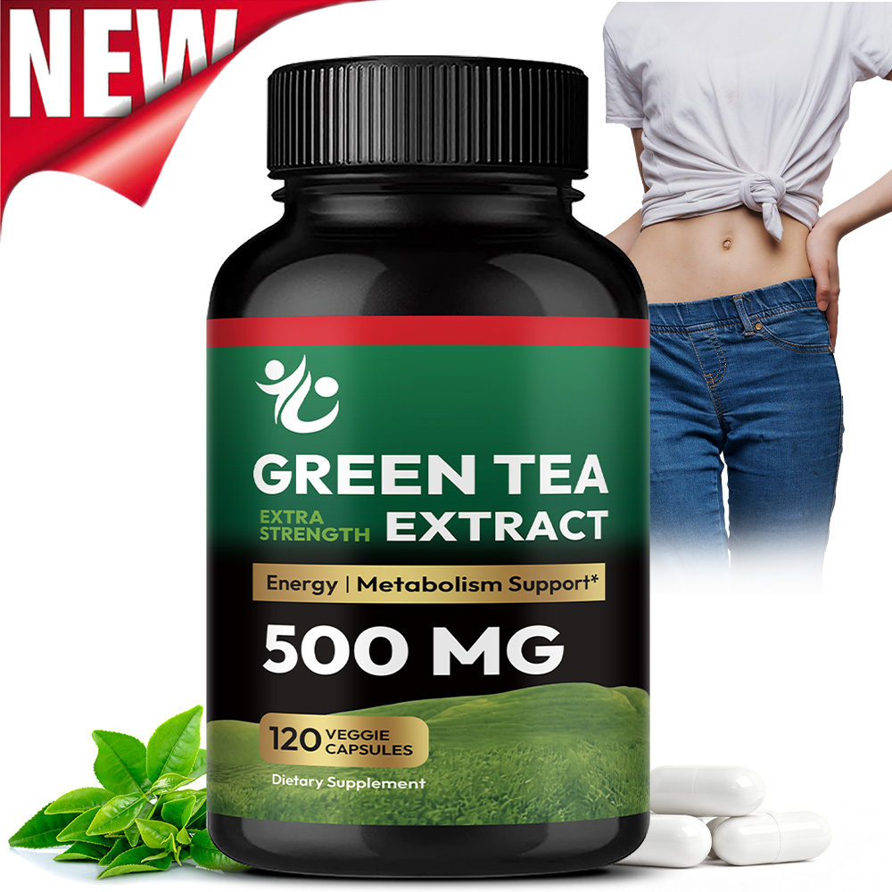 Green Tea Capsules - Boosts Me - Green Tea Extract Fat recension och pris
