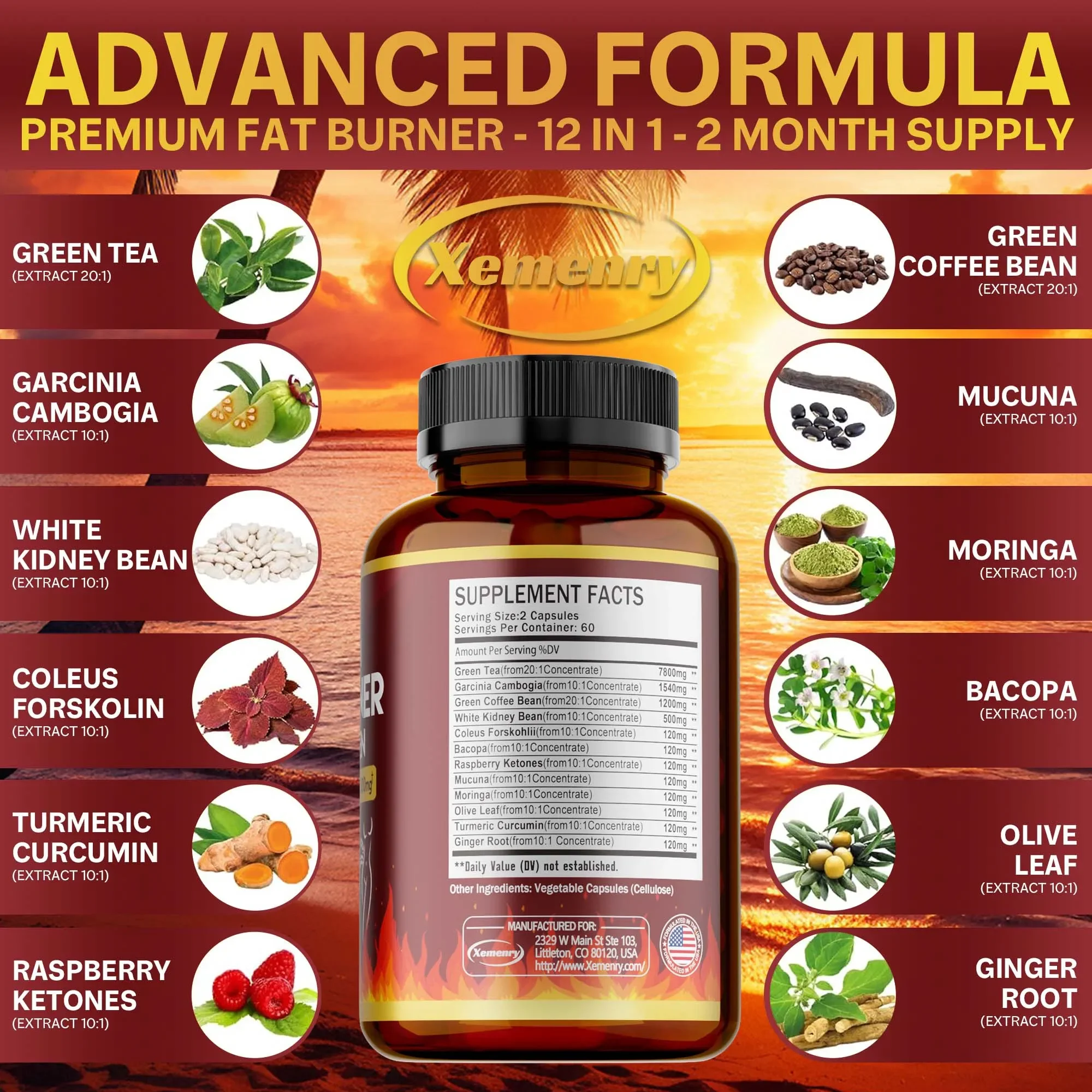 Green Tea Extract Capsules - F - Green Tea Extract Fat recension och pris