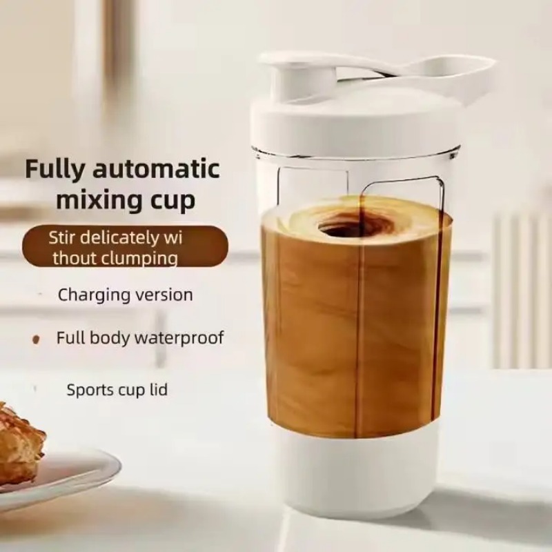 Electric Self Stirring Mug wit - Whey Protein Isolate recension och pris