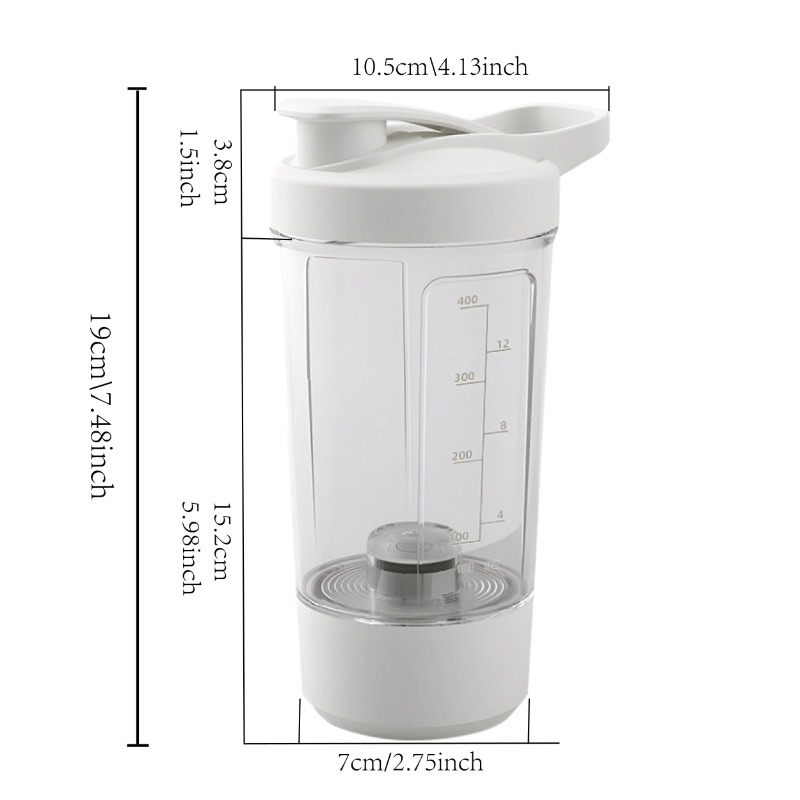 Electric Self Stirring Mug wit - Whey Protein Isolate recension och pris