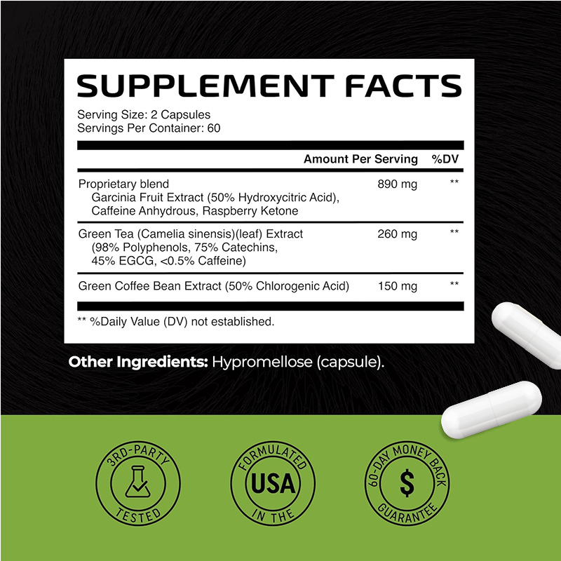 Green Tea Fat Burner - Support - Green Tea Extract Fat recension och pris