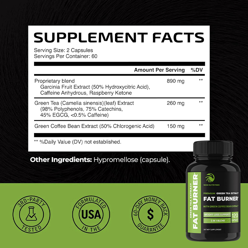 Green Tea Fat Burner - Suppres - Green Tea Extract Fat recension och pris